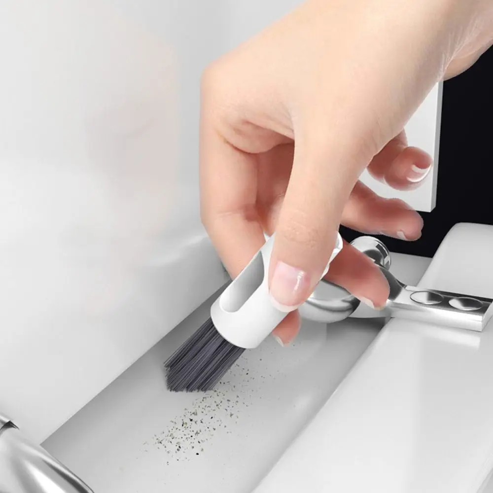 Long Handle Household Toilet Brush Wall Mounted Quick Drying Bent Head Corner Gap Brush Bathroom Cleaning Tools - Image 5