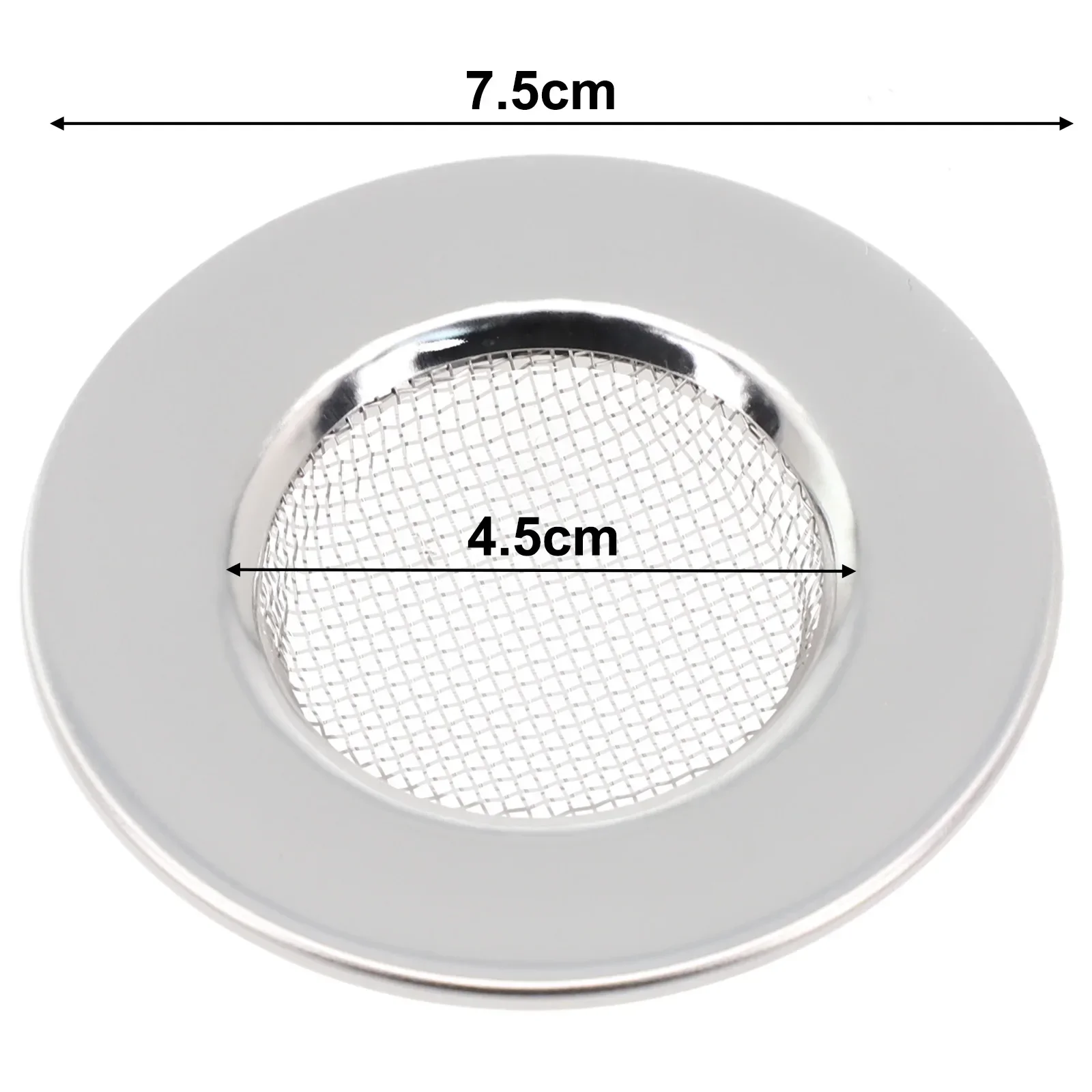 Accessories Set Hair Drain Catcher Bathtub Hair Catcher Stopper Drain Stopper Metal Shower Drain Easy To Clean - Image 4