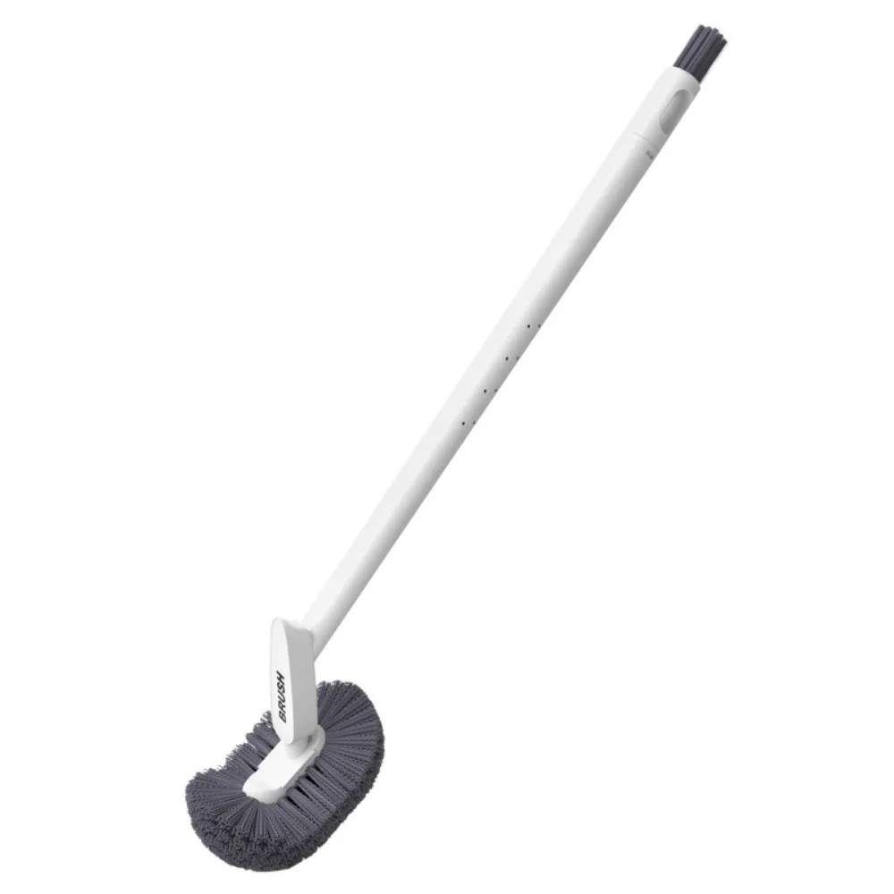 Long Handle Household Toilet Brush Wall Mounted Quick Drying Bent Head Corner Gap Brush Bathroom Cleaning Tools - Image 4