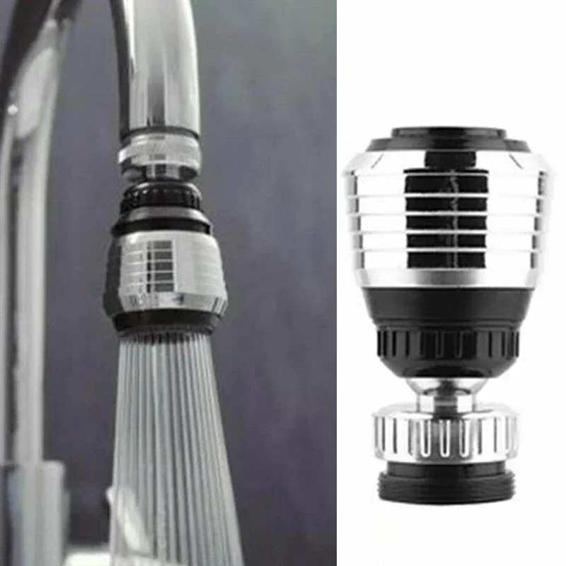 Faucet Splash Nozzle Rotate Swivel Water Saving Tap Kitchen Water Saver ABS Chrome Home Improvement Plumbing Fixtures - Image 4