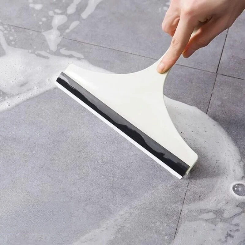 Hand‑held Window Squeegee, Household Glass Wiper Shower Mirror Water Remover Cleaning Tool - Image 2
