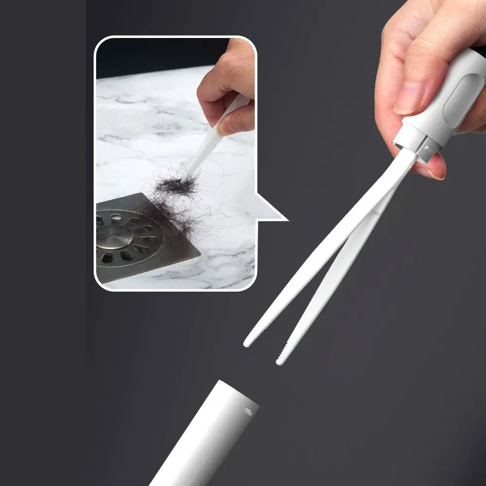 Long Handle Household Toilet Brush Wall Mounted Quick Drying Bent Head Corner Gap Brush Bathroom Cleaning Tools - Image 3