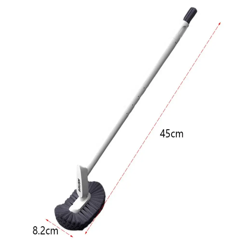 Long Handle Household Toilet Brush Wall Mounted Quick Drying Bent Head Corner Gap Brush Bathroom Cleaning Tools - Image 8